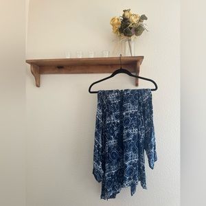 Vintage Boho Midi Skirt